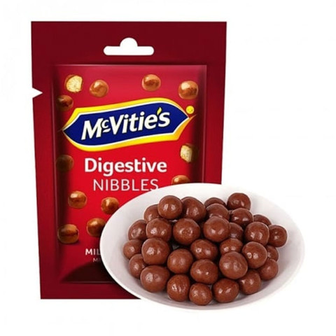 Bánh bi sôcôla sữa McVitie's Digestive Nibbles 80g