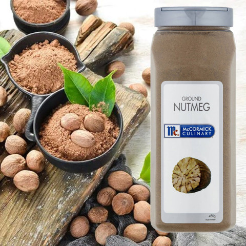 Bột nhục đậu khấu McCormick Ground Nutmeg 450g F122339