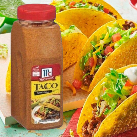 Gia vị tẩm ướp McCormick Taco Seasoning 730g F122324