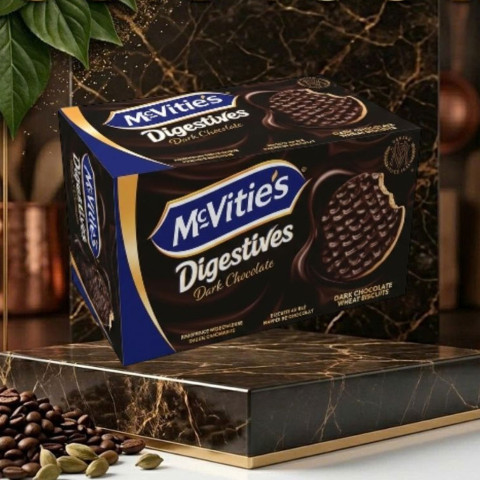Bánh quy lúa mì sôcôla đen McVitie's Digestive 200g