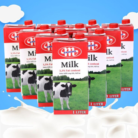 Sữa Tươi Ba Lan Mlekovita UHT MILK 3.5% Fat 1 lít