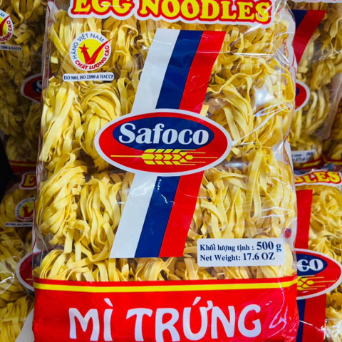 Mì trứng sợi to 500g