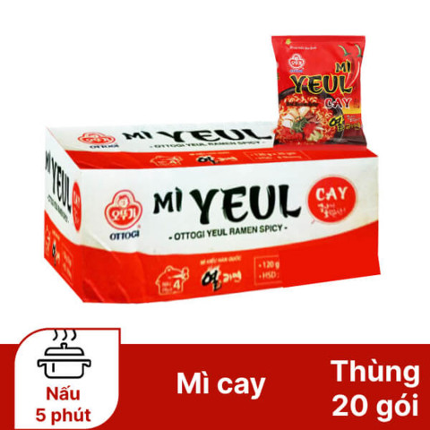 Mì cay Ottogi Yeul Ramen Spicy 120g