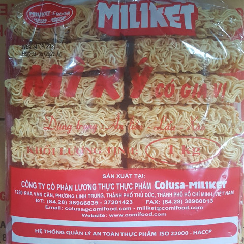 Mì ký Miliket gói 16 miếng