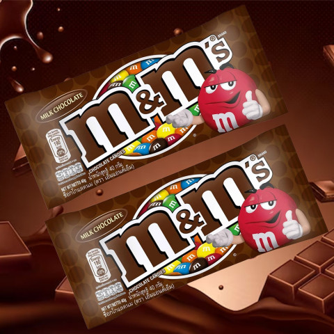 Kẹo socola sữa M&M's Chocolate Milk Candies gói 37g