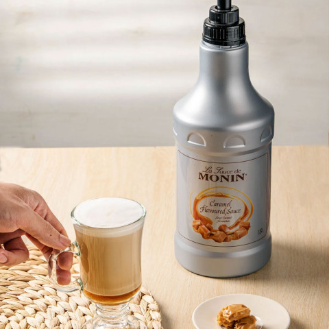 Siro Monin Caramel Syrup 1.89L