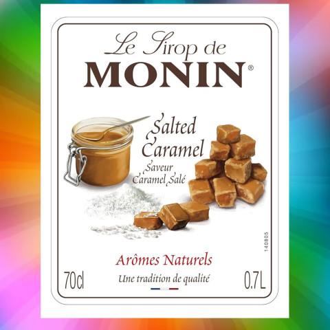 Sirô Caramen muối Monin Salted Caramel 700ml