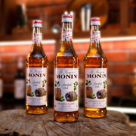 Sirô Khói Sồi Monin Smoked Oak Syrup 700ml
