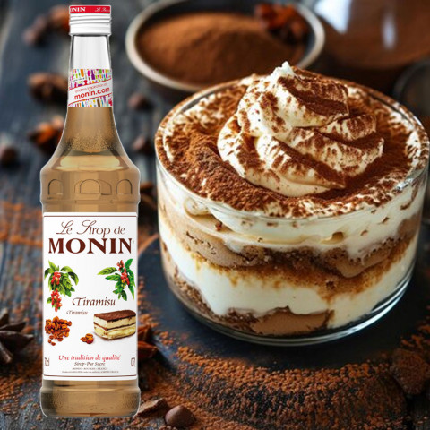 Sirô Monin Tiramisu Syrup 700ml