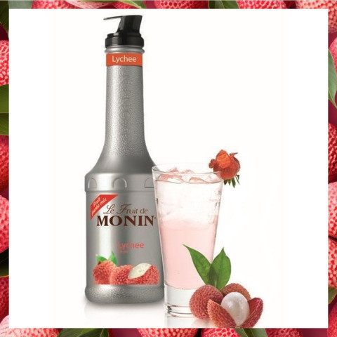 Mứt Vải Monin Lychee Puree 1L