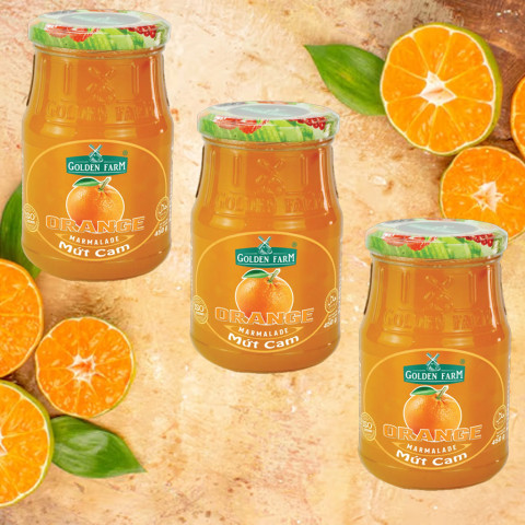 Mứt Cam Golden Farm 450g