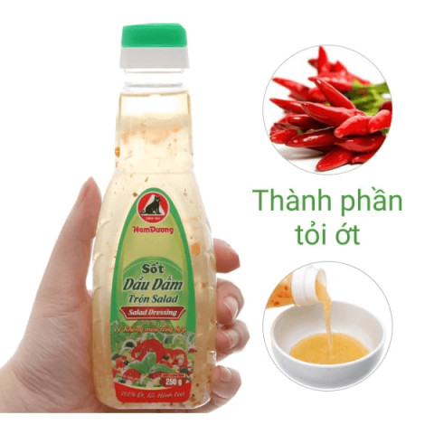 Dầu dấm trộn salad Nam Dương 250g