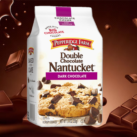 Bánh quy sôcôla đen nguyên chất Pepperidge Farm Nantucket 220g