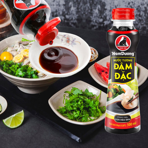 Tương đen đậm đặc Nam Dương 500ml