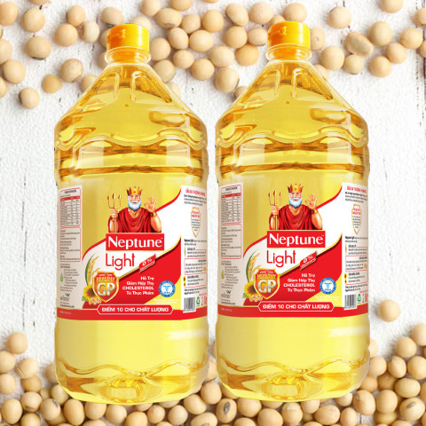 Dầu ăn thượng hạng Neptune Light 2 lít