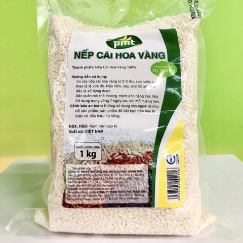 Gạo Nếp Cái Hoa Vàng 1Kg