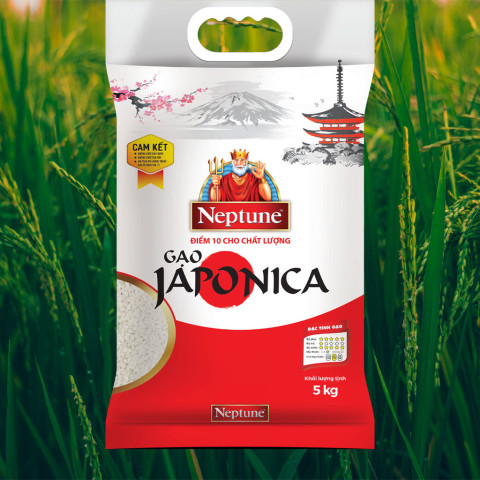 Gạo Japonica Neptune 5kg