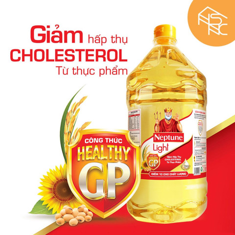 Dầu ăn thượng hạng Neptune Light 5 lít