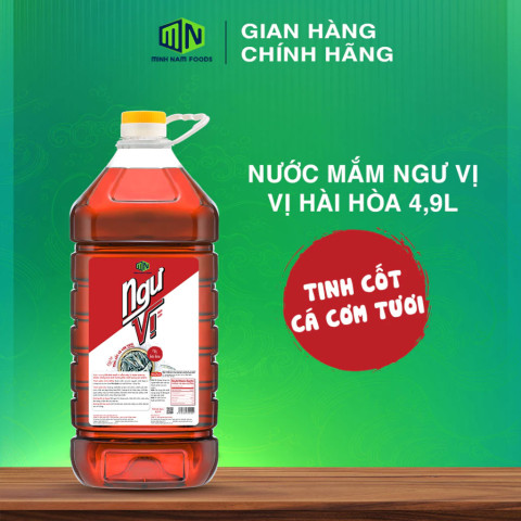 Nước mắm cá cơm Ngư Vị Hồng Hạnh 4.9 lít
