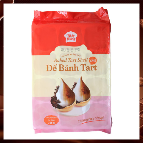 Đế Bánh Tart YA01 Nhất Hương 756g – 36 Cái