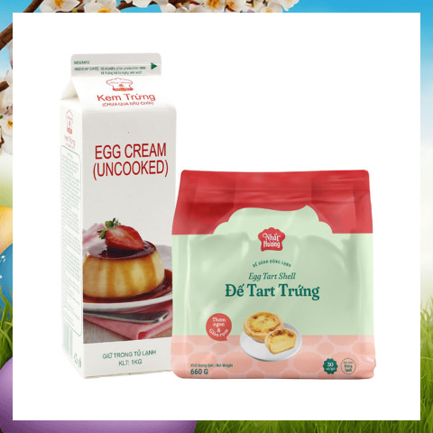 Đế Tart Trứng Tân Nhất Hương Egg Tart Shell 660gr