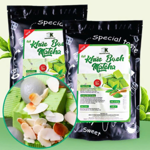 Bột khúc bạch matcha Nguyên Khoa 1kg