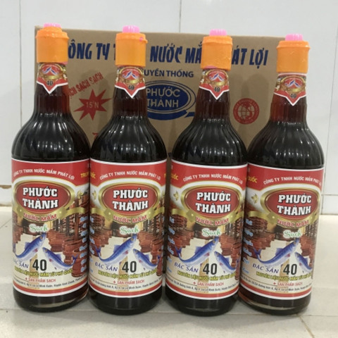 Nước mắm Phước Thành 40N 750ml