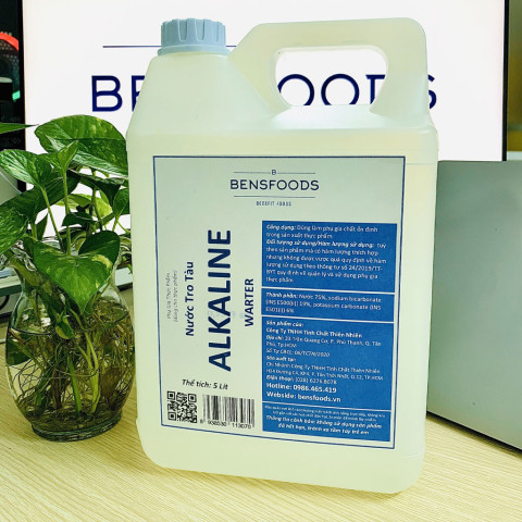 Nước Tro Tàu Alkaline Water 5 lít