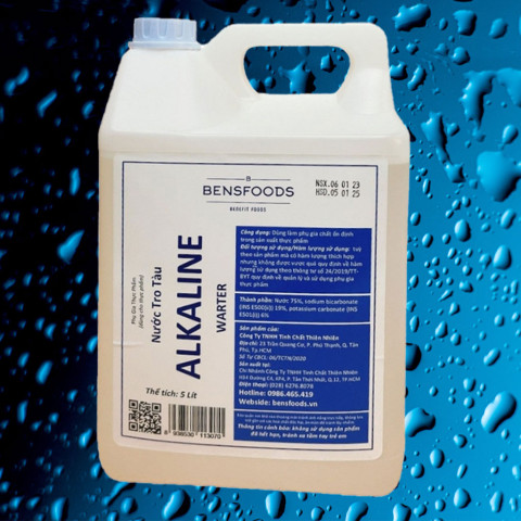 Nước Tro Tàu Alkaline Water 5 lít