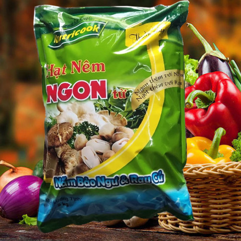 Hạt Nêm Chay Nấm Bào Ngư và Rau Củ Nutricook 5Kg