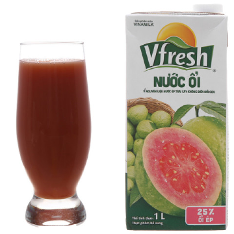 Nước ổi ép Vfresh Guava Nectar 1L