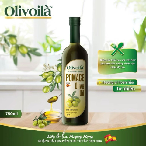 Dầu ô-liu Olivoilà Pomace Olive Oil 750ml