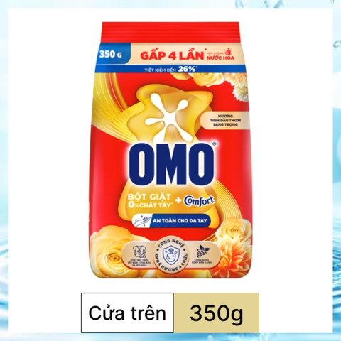 Bột giặt OMO Comfort tinh dầu thơm 350g