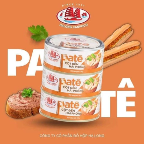 Pate đóng hộp Cột Đèn Hải Phòng Hạ Long 150g