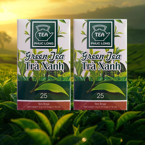 Trà Xanh Túi Lọc Phúc Long 50gr