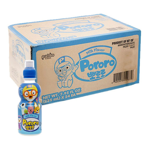 Nước trái cây Pororo vị sữa 235ml