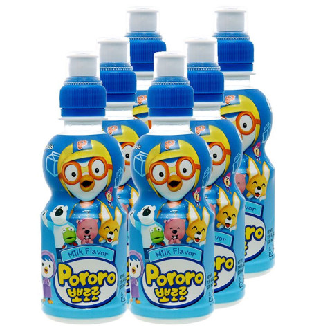Nước trái cây Pororo vị sữa 235ml