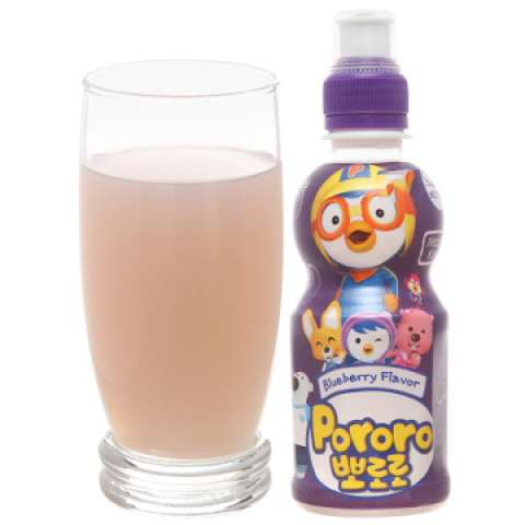 Nước trái cây Pororo vị việt quất 235ml