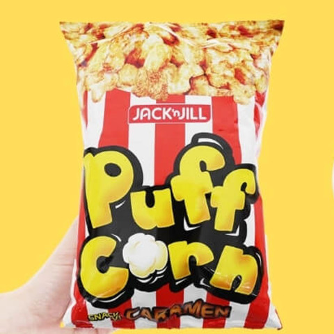 Bánh Snack vị Caramen Jack'n Jill Puff Corn 45g