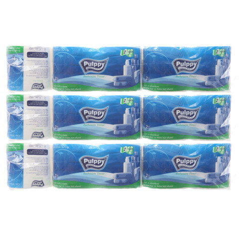 Giấy vệ sinh Pulppy 2 lớp lốc 10 cuộn 