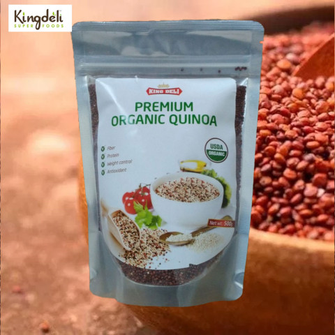 Hạt diêm mạch quinoa đỏ King Deli 500g