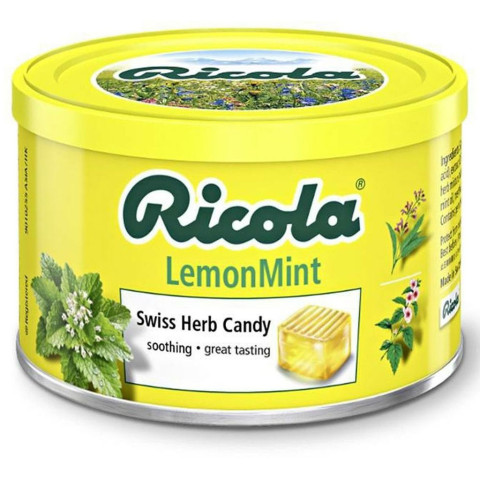Kẹo chanh và bạc hà Ricola LemonMint 100g