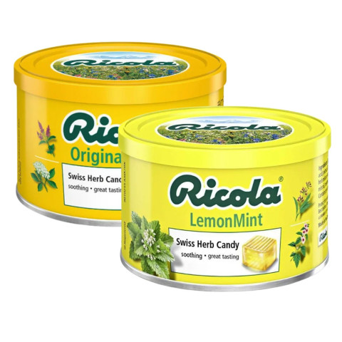 Kẹo chanh và bạc hà Ricola LemonMint 100g