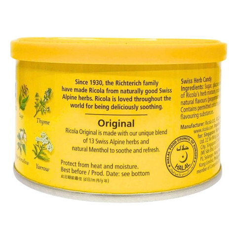 Kẹo thảo mộc Ricola Swiss Herb Candy 100g