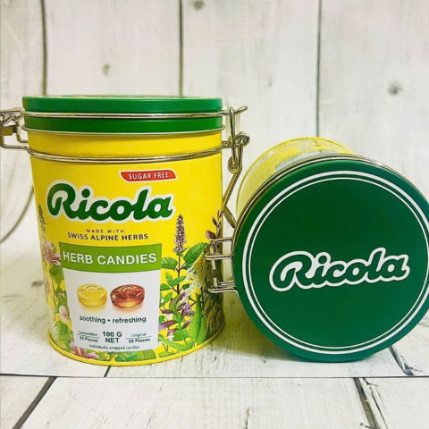 Kẹo thảo mộc không đường Ricola 100g F121927