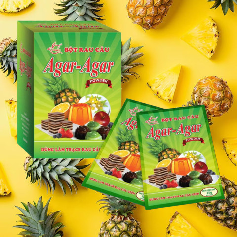 Bột rau câu giòn Agar Rovin 25g