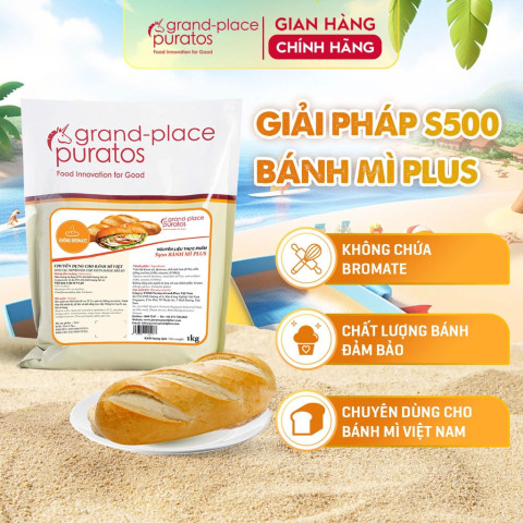 Phụ gia bánh mì S500 Puratos 1kg