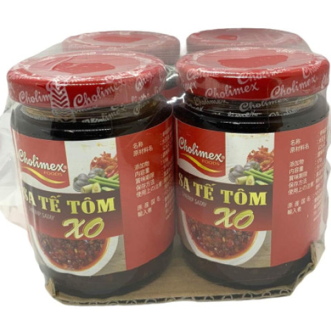 Sa tế tôm XO Cholimex Shrimp Satay 170g