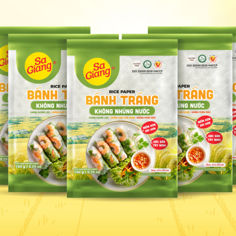Bánh Tráng Không Nhúng Nước Sa Giang