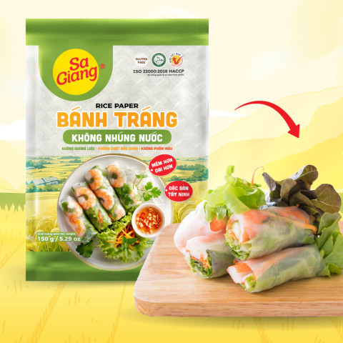 Bánh Tráng Không Nhúng Nước Sa Giang